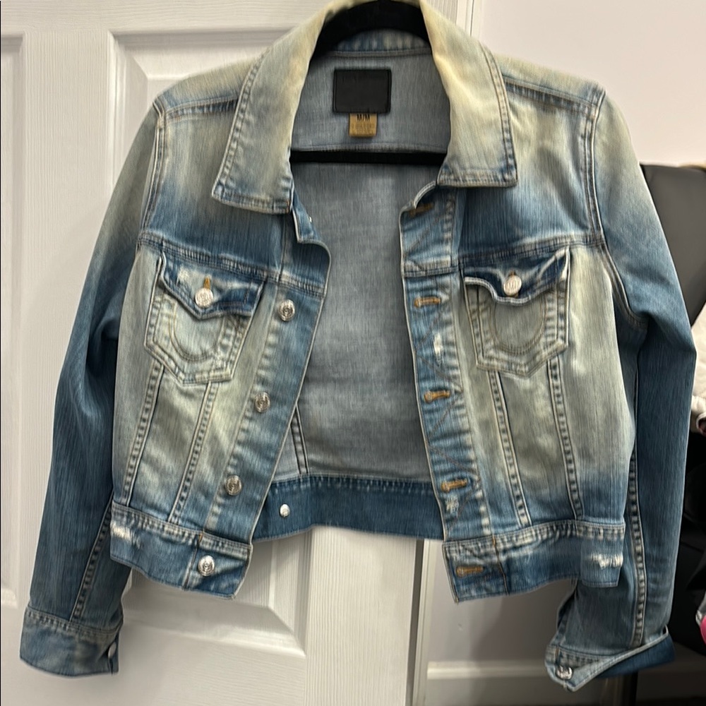 True Religion Blue Jean Jacket